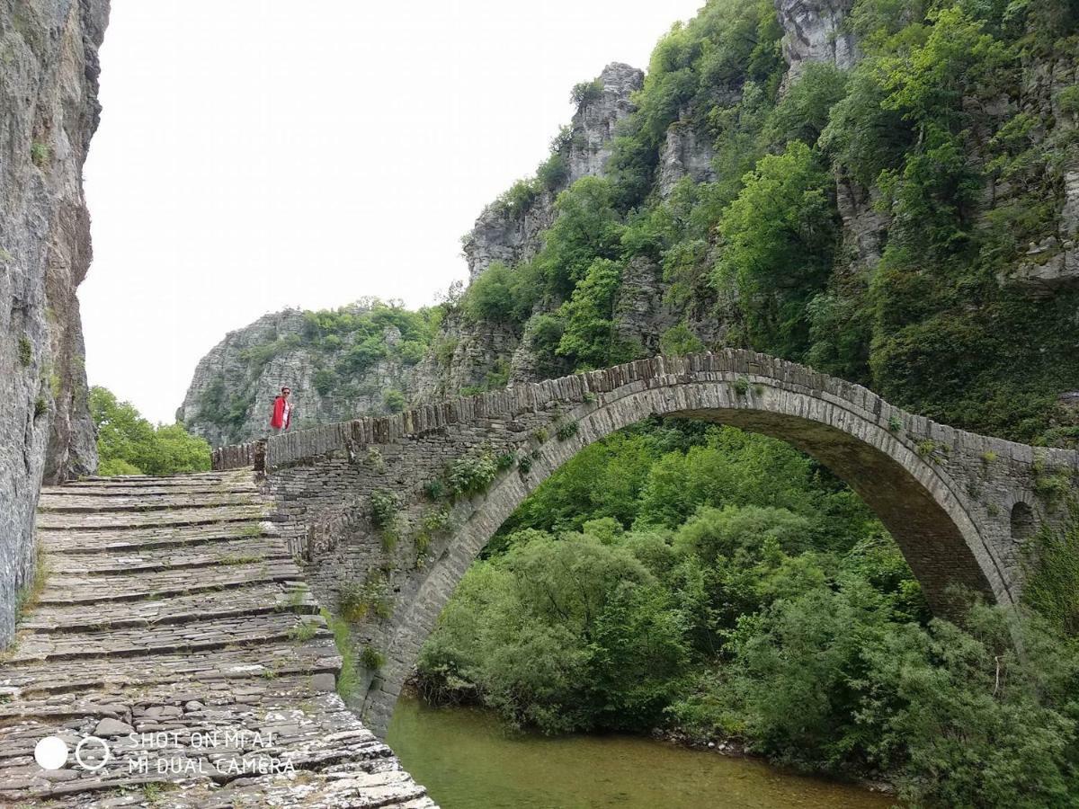 Affittacamere Amanitis Stone House Kipoi Esterno foto