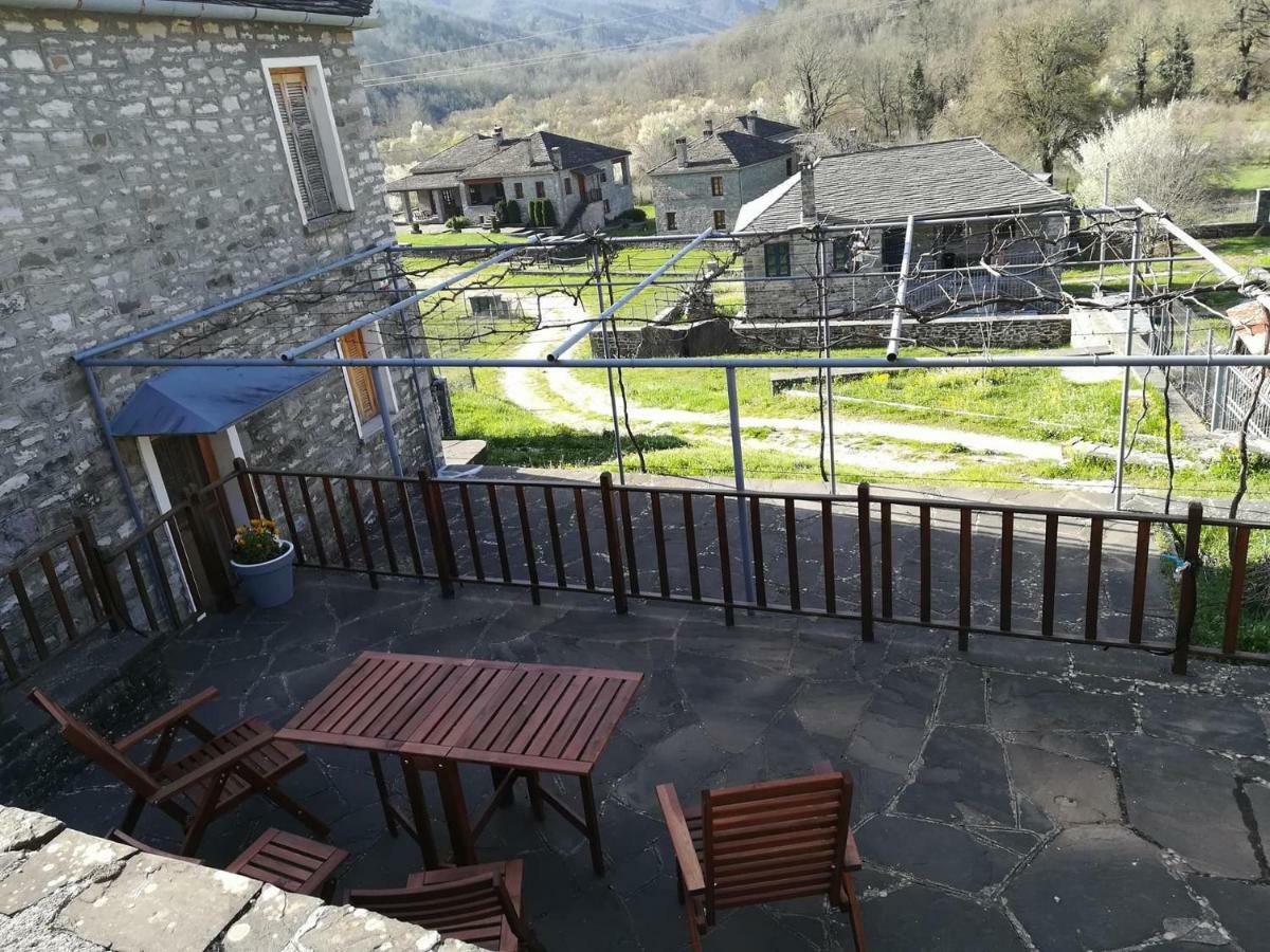 Affittacamere Amanitis Stone House Kipoi Esterno foto